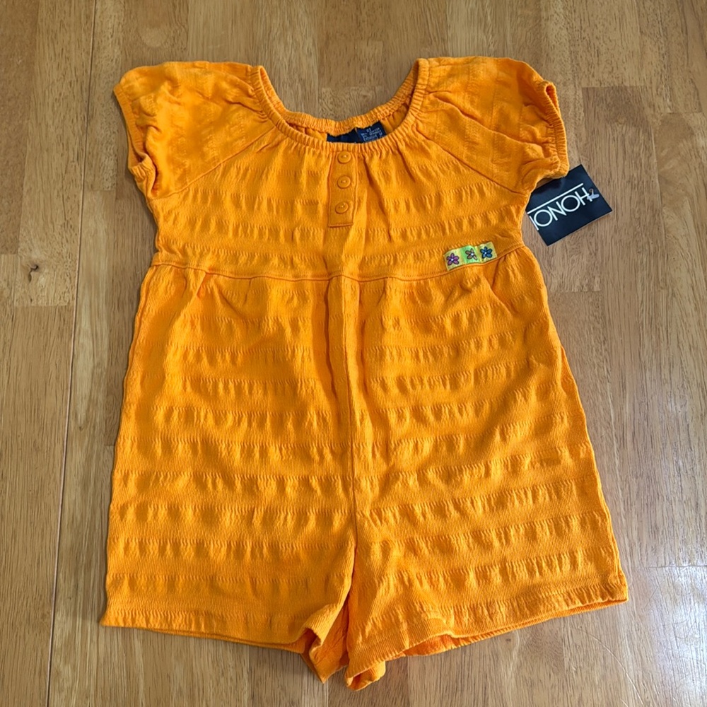 ✋NWT 2T Toddler Girls Romper Vintage See Measurements